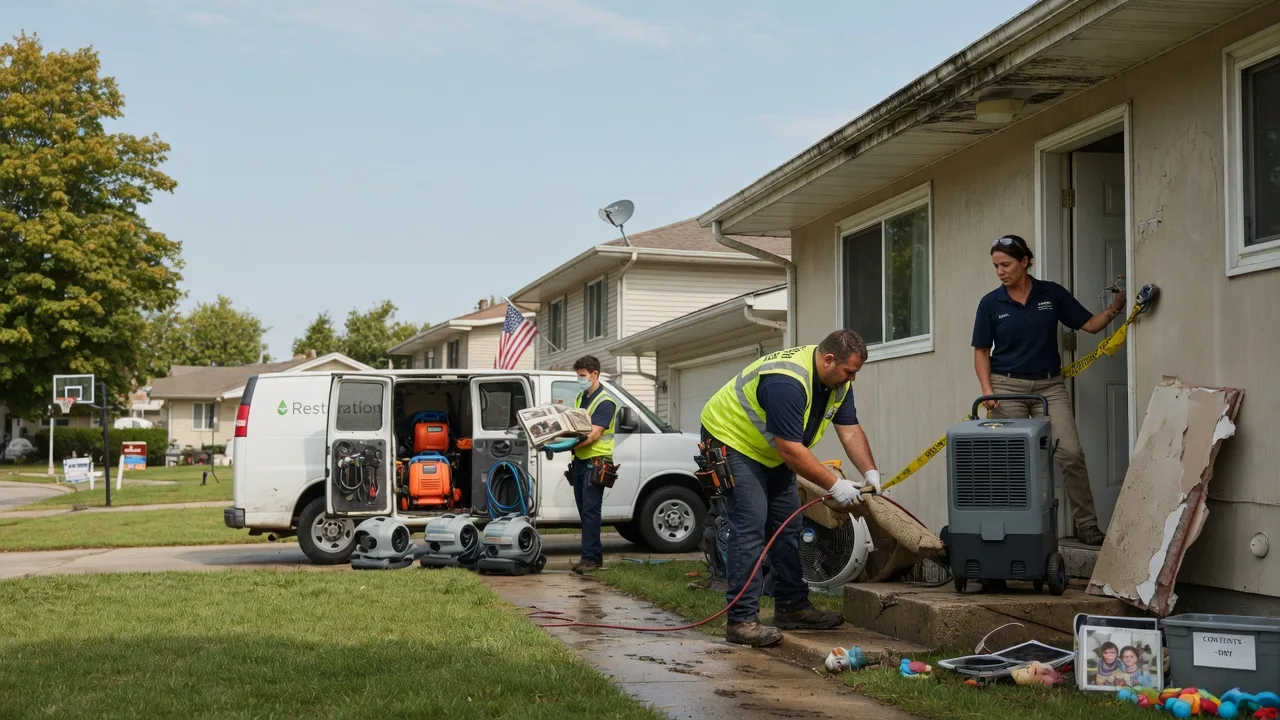 Water Damage Restoration in Willow Springs, IL near me